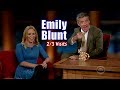 Emily blunt  everytime she laughs you fall deeper in love  23 appearances in chron order.