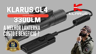 Review Klarus GL4 - Lanterna Tática Custo-benefício #tacticalflashlight #lanterna screenshot 1