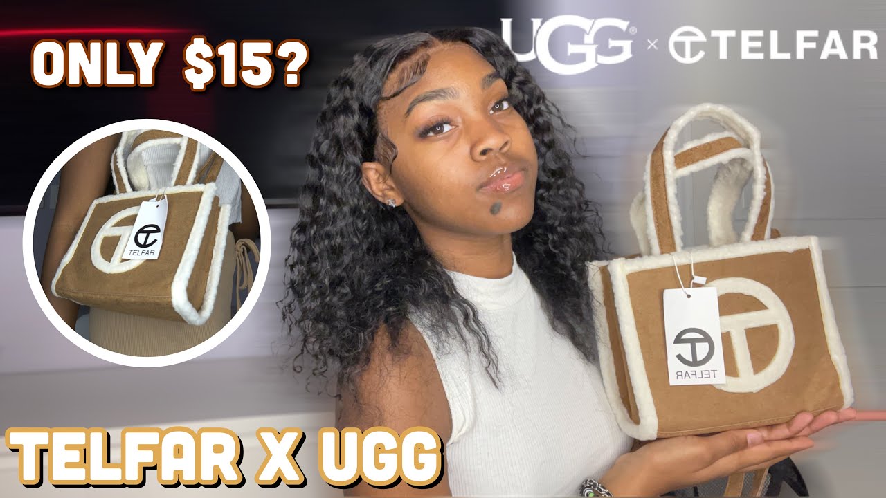 TELFAR x UGG BAG DUPE FOR $15?! (Unboxing)