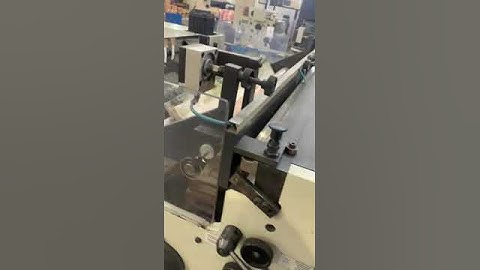 Lot 14 - A 2001 Kohmann 1120/2 (advised F1120/02) twin stream window patching machine no. 121475/3