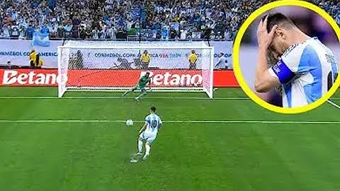 Argentina vs Ecuador 1-1 - Penalty Shootout 🤯 MESSI MISSED