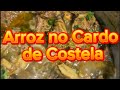 Arroz no caldo da costela  vaca via 