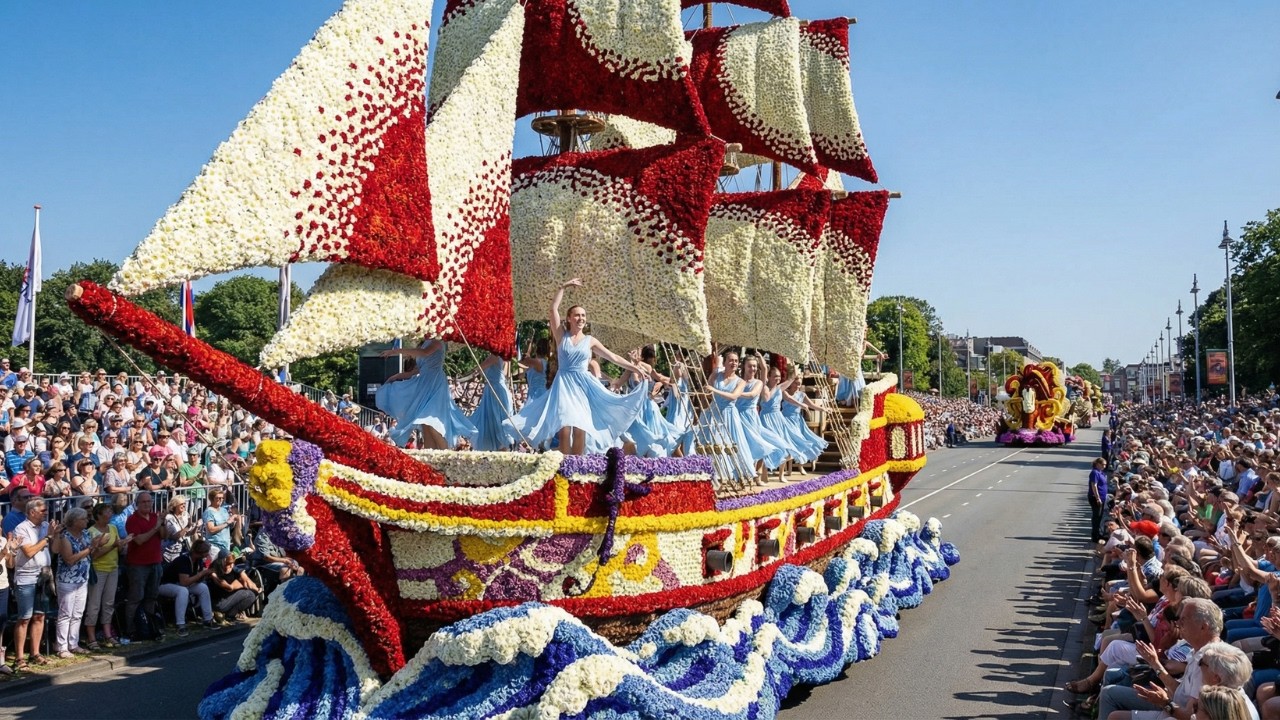 Australia Flower Parade 2026 | Spectacular Giant Floral Floats & Colorful Festival 4K