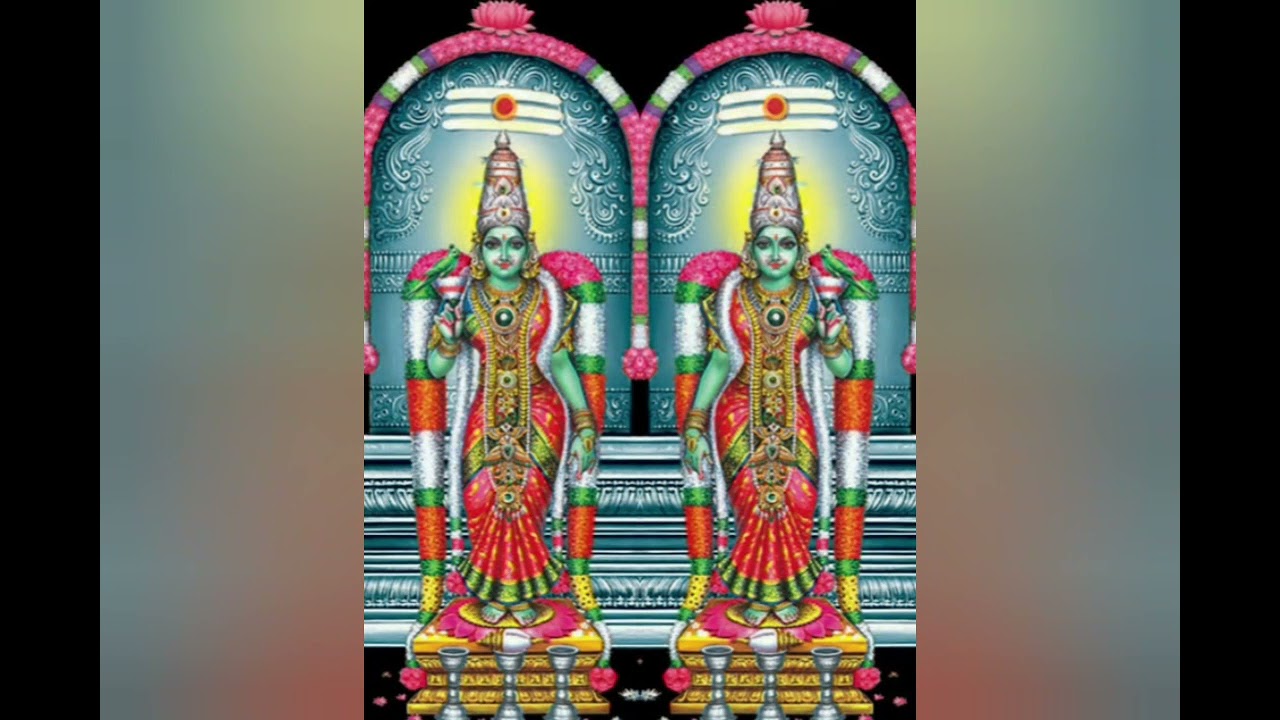 Then Madura Gopuramam ther oodum vethikalam meenakshi