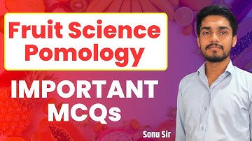 Fruit Science Important Questions | HPSC HDO, JRF Horticulture, MP SHDO, HO | Sonu Verma