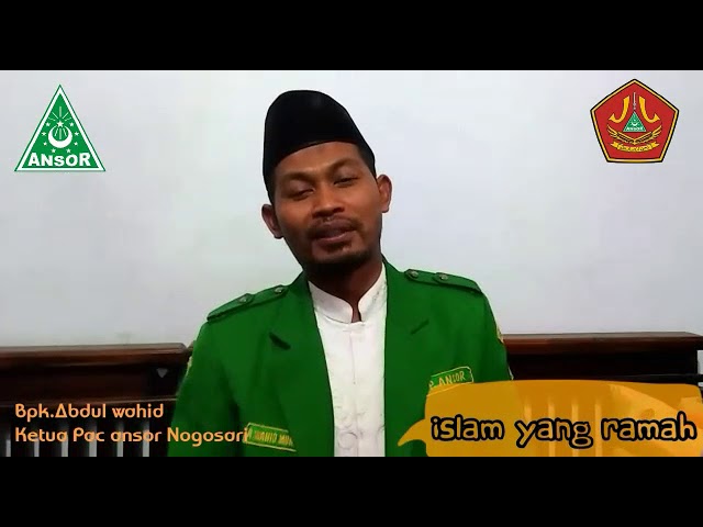 ISLAM YANG RAMAH - PAC. GP ANSOR KEC. NOGOSARI KAB. BOYOLALI class=