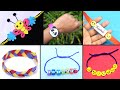 How to make Friendship Band at home/6 DIY Friendship Bracelet/Paper Friendship Band making at home