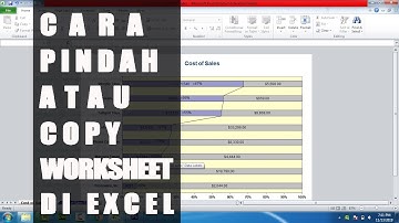 Cara Copy Worksheet Tanpa Merubah Rumus dan Format