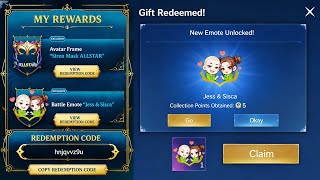 How to Claim Jess & Sisca Battle Emote Redeem Codes from Indonesia Event Using VPN!