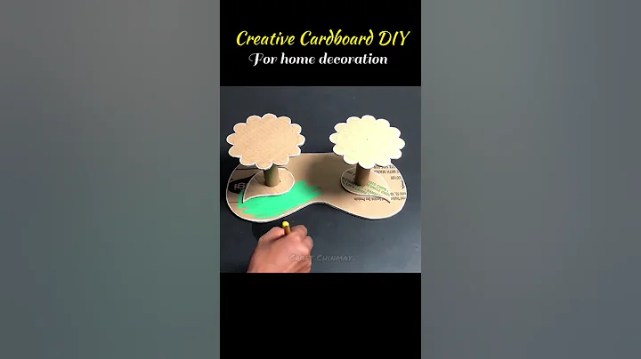 Cardboard Craft Ideas For Home Decoration #shorts #homedecor #diy