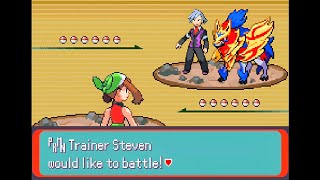Pokemon Emerald Horizons - Champion Steven Meteor Falls Dr. Stone, I Presume? Quest, Hard Mode