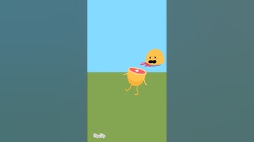 Incoming frisbee! #dumbways #animation #shorts #dumbwaystodieshorts #dwtdshorts #dumbwaysshorts