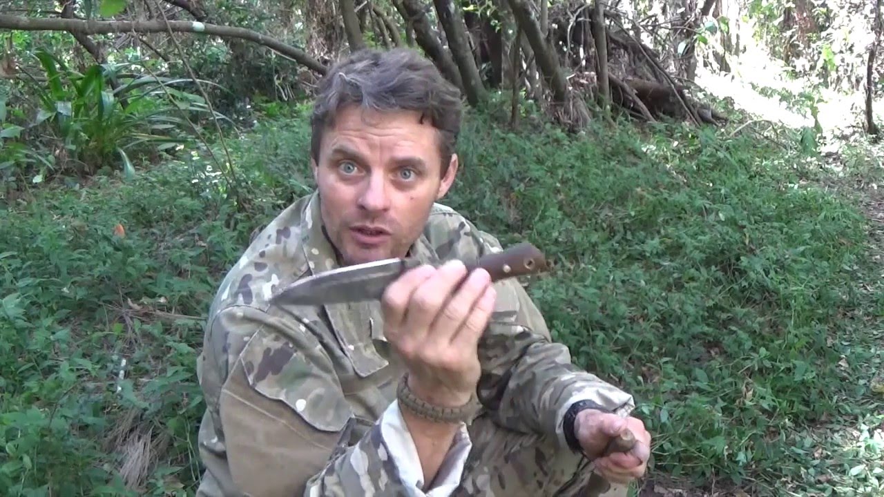 Bushcraft knife safety & use YouTube