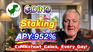 💥 DINO Staking Too Good to Miss! Earn $500/Day, 900%+ Annual Return – Easy $10K/Month! 🚀