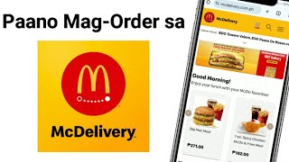 McDelivery Order Tutorial | How to order | Paano umorder sa McDo online | McDonald's Philippines screenshot 3