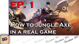 Dota 2 How To Jungle Axe In Real Game Fast Blink Dagger 758