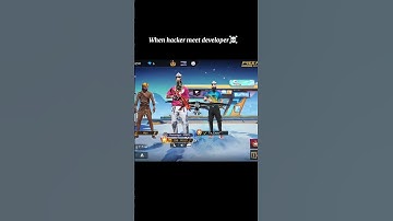 Hacker meet developer #viral #freefire #shorts