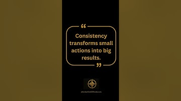 Build unstoppable momentum. #discipline #consistency #habit #MindsetGold #Shorts