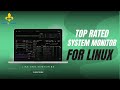 Monitor your linux system with bpytop