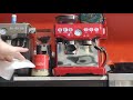 Breville Barista Express BES870 Cranberry Red demo for Carlos, 11/08/2021