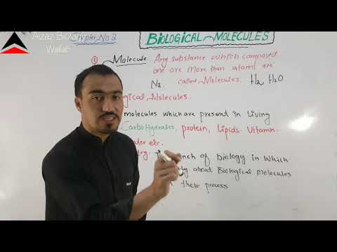 Biological Molecules introduction,