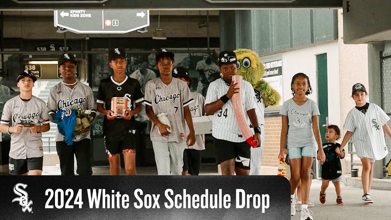 2024 White Sox Schedule Drop 