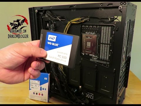 How to install the WD Blue 500GB SSD into your computer #WDBlueSSD