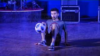 Football Freestyle by Prabin Khatri, GCM Welcome Program 2076