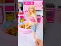 Satisfying With Unboxing Barbie Bath Set Toys, ASMR Video #shorts