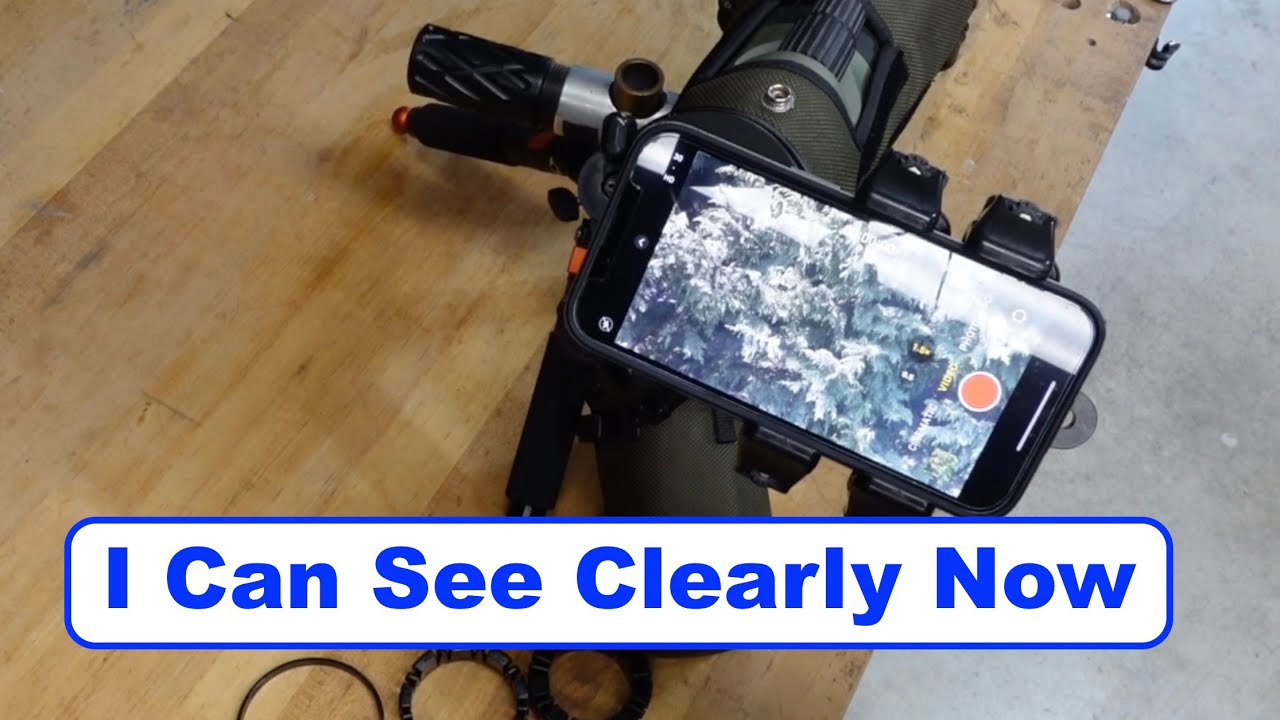 Novagrade Digiscoping Phone Adapter Double Gripper for spotting scopes ...