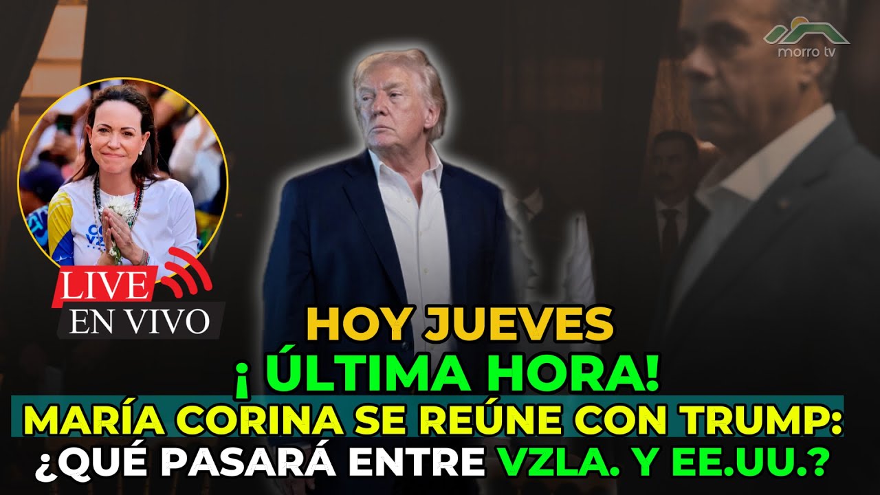 ¡ÚLTIMA HORA! María Corina se reúne con Trump: ¿Qué pasará con las relaciones entre Vzla. y EE.UU.?