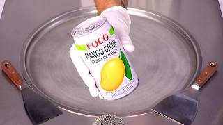 ASMR | How to Make Mango Juice - Ice Cream Rolls | Satisfying \& Delicious (no talking)