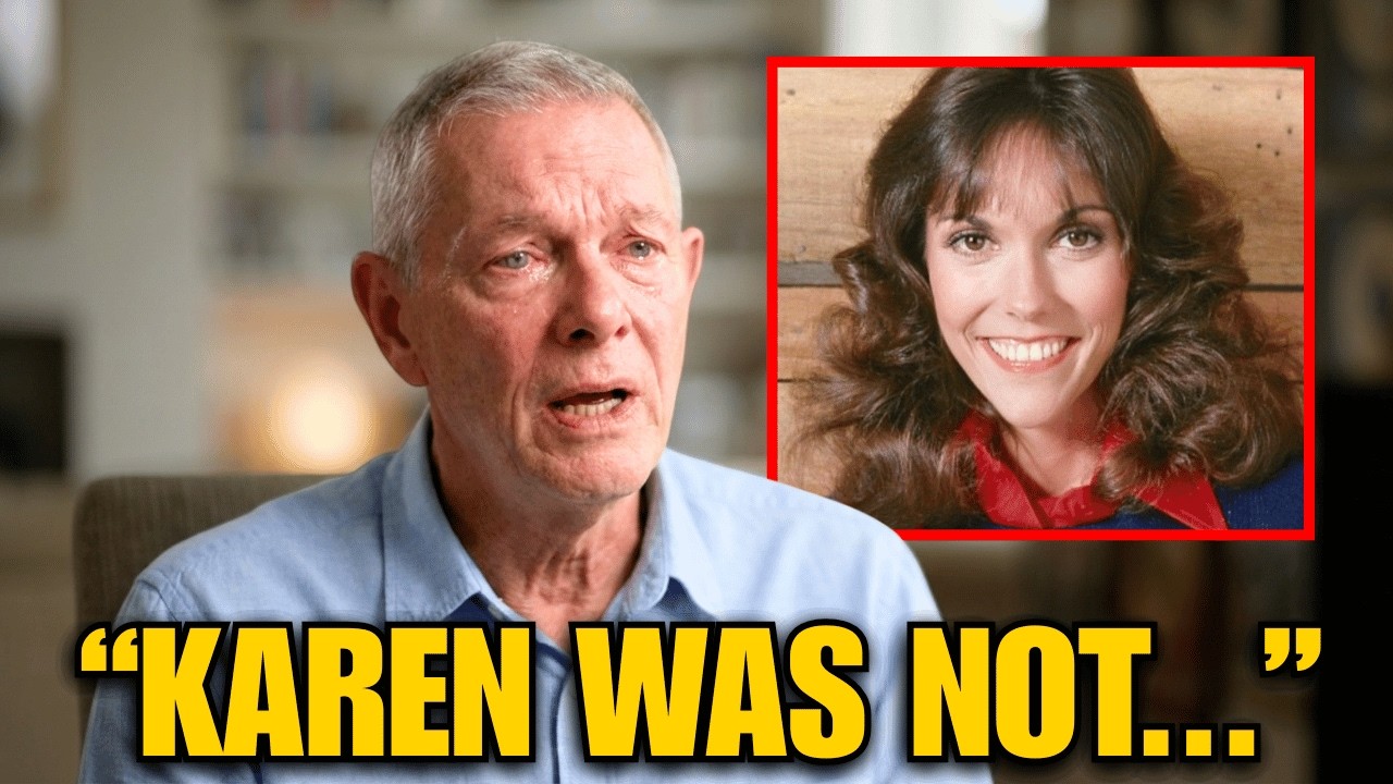 At 78, Richard Carpenter finally confirms the rumors about his sister.