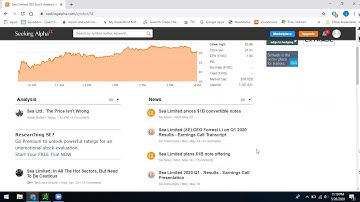 SeekingAlpha walkthrough