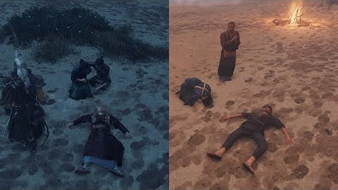 Ghost of Tsushima Iki island DLC: The impact of loss - Both choices