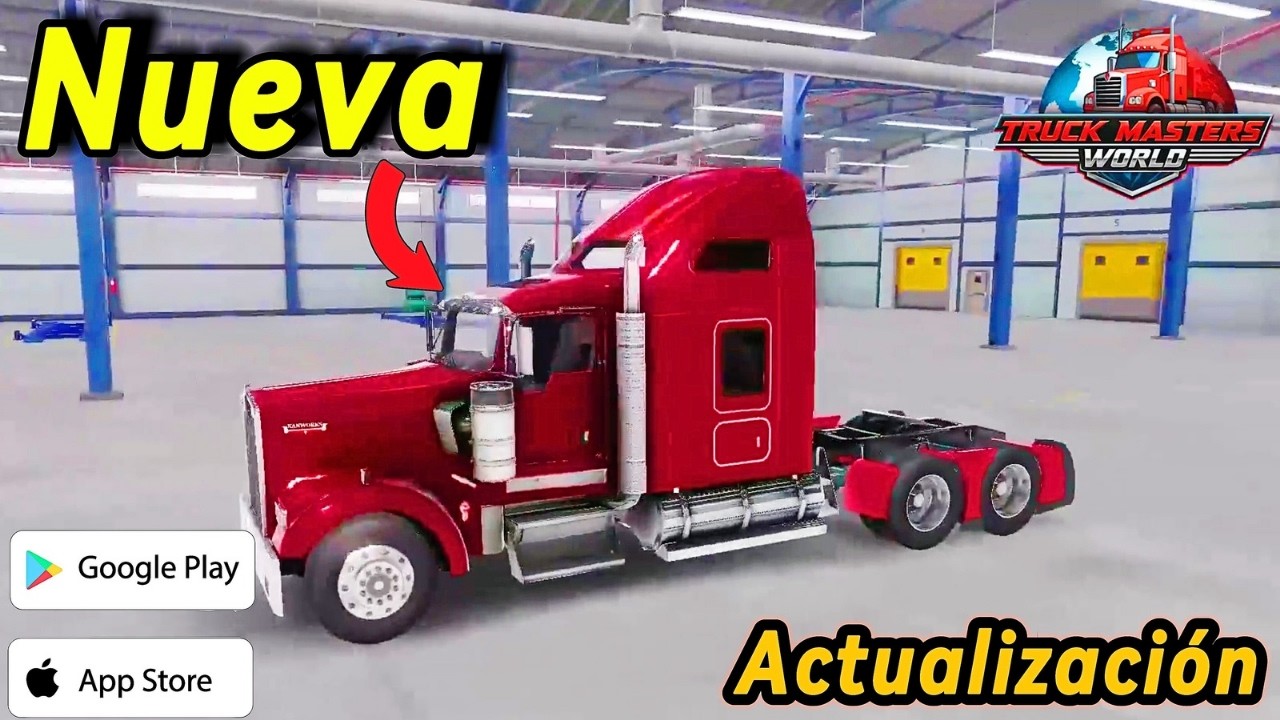 “¡Nueva actualización: Truck Masters World Simulator! Showroom y camiones más realistas”