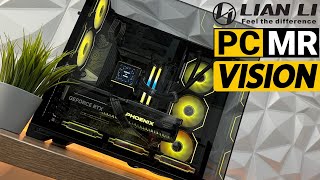 LIAN LI O11 VISION x PCMR - THREE TG PANELS WITHOUT SUPPORT!