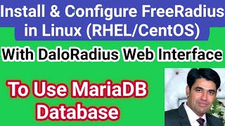 Install & Configure FreeRadius To Use MariaDB With DaloRadius Web Interface in Linux | Nehra Classes