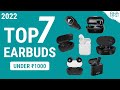 TOP 7 Best TWS Earbuds Under ₹1000 ⚡⚡⚡ Best Wireless Earbuds Under ₹1000 2021 #HeadphoneView