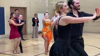 Berkeley Beginners 2022 Bronze Samba Final: Nic & Tammy