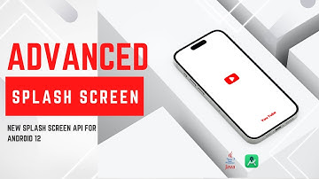 New splash screen Api android studio java || Code Conference || Android Tutorial