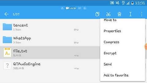 Encryption and Decryption in Es File Explorer