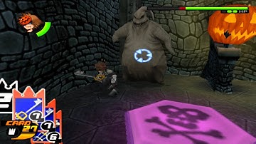 Kingdom Hearts Re:CoM - Oogie Boogie (No HP+) (No Damage) (No Sleights)