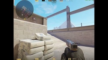 CS2 Vertigo AFK 1v3 with 1 Second remaining
