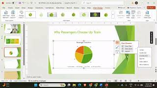 New Perspectives PowerPoint 365 | Modules 3-4: Capstone Project A Up Train