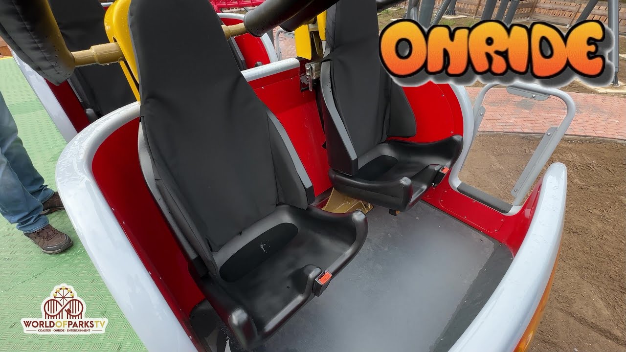 Verrücktwärts (Onride POV) Rasti-Land - Achterbahn – Visa Coasters - Family Boomerang Roller Coaster