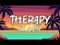 Therapy Ali Gatie Lyrics