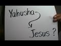 The Messiah | Jesus or Yahusha?