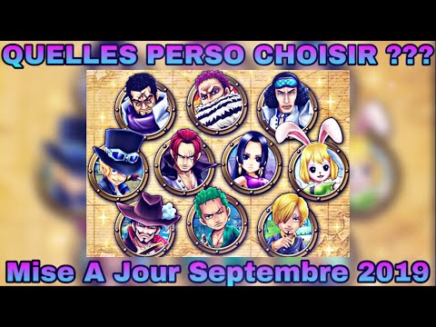 QUELS PERSO CHOISIR ?? | Astuces - One Piece Thousand Storm