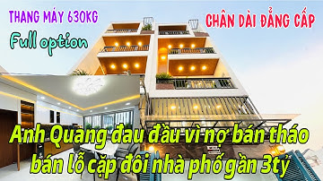 Bán nhà gò vấp| A Quang Bán tháo cắt lỗ có giá kỳ diệu cho khách thiện chí cứ trả là bán ngay